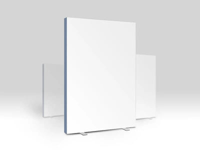 Textilspannrahmen mit Spanntuch mit Aluminiumrahmen | Einseitig | Beidseitig für den Outdoorbereich